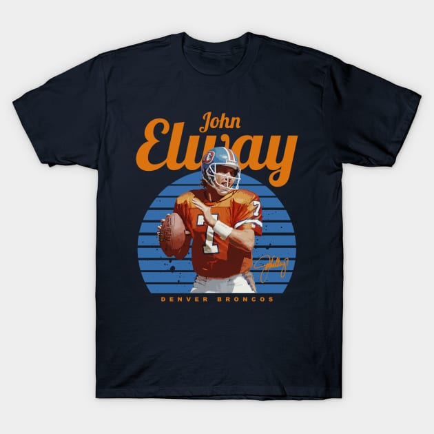 John Elway T-Shirt by Juantamad